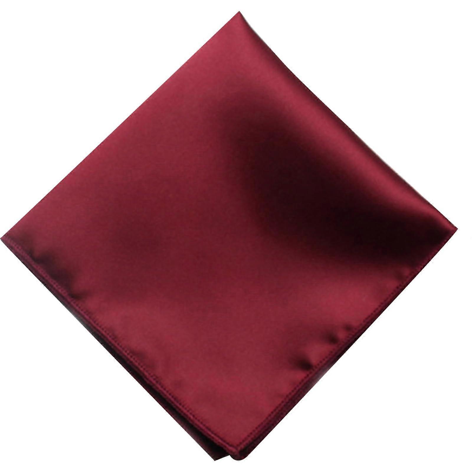 Elegant Square Handkerchief Solid Color Pocket Handkerchief Suit Towel Business Hankies Husband Dad Boyfriend