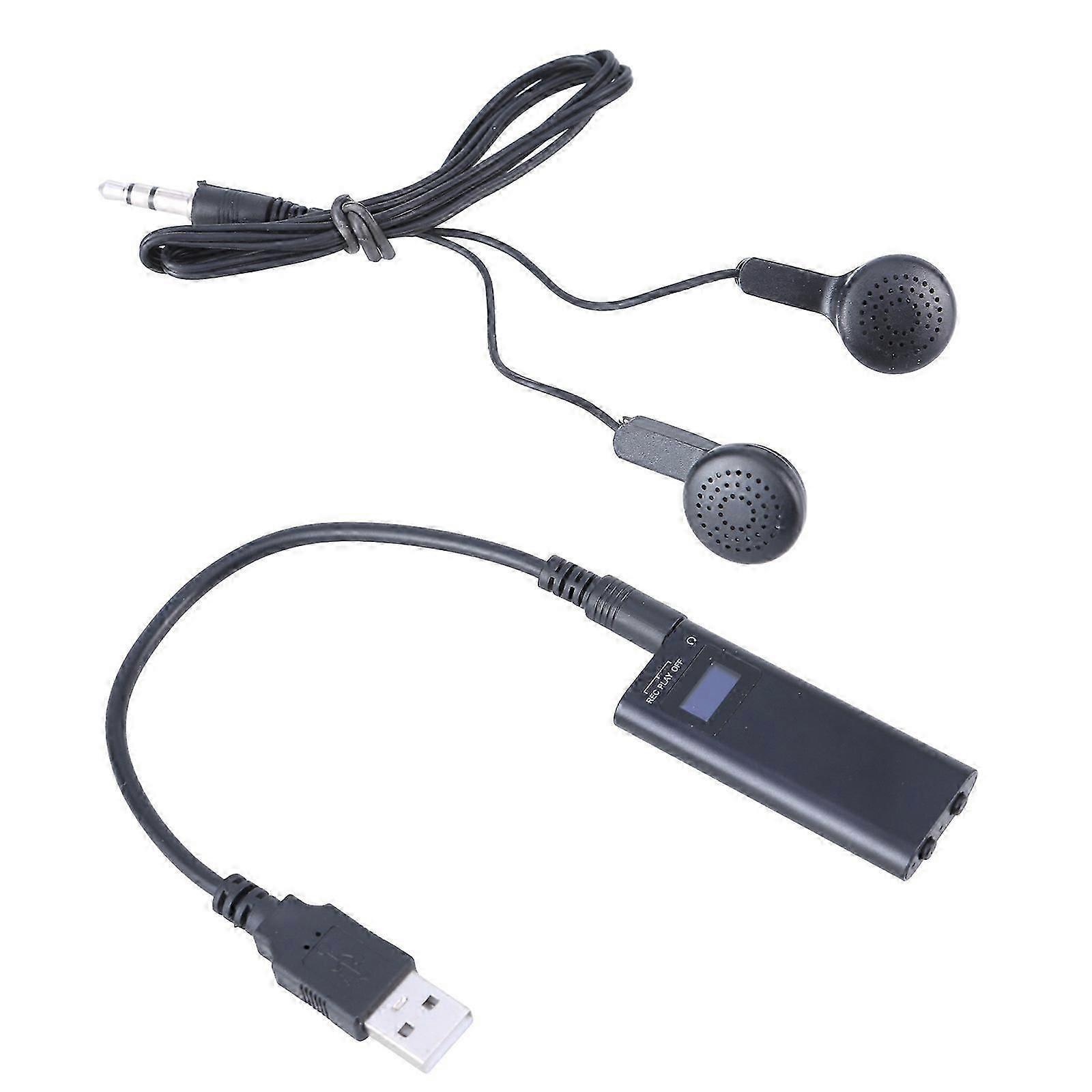 64GB Digital Voice Recorder for Lectures Meetings Voice Activated Recording