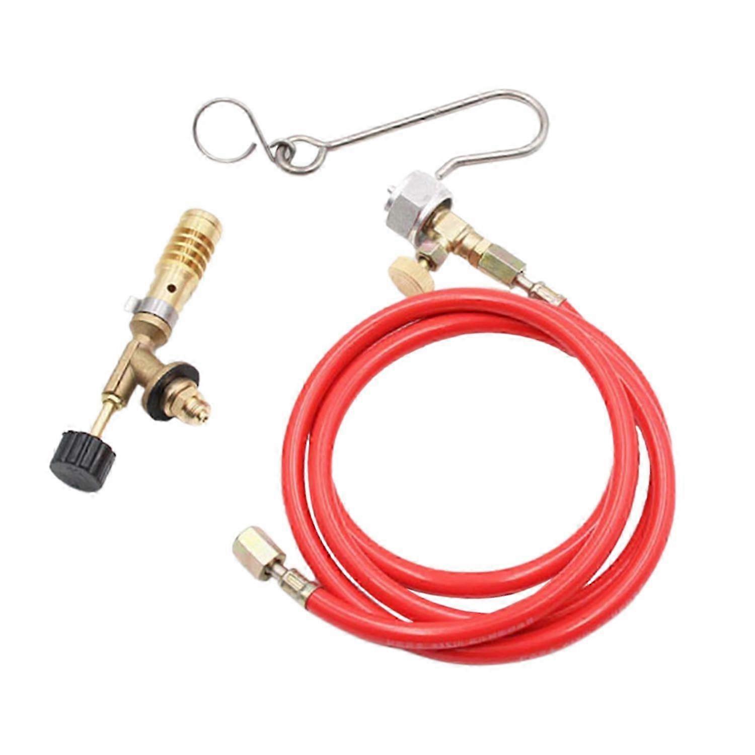 Mapp Gas Turbo Torch Hose Kit with Plumbing for Soldering Propane Welding
