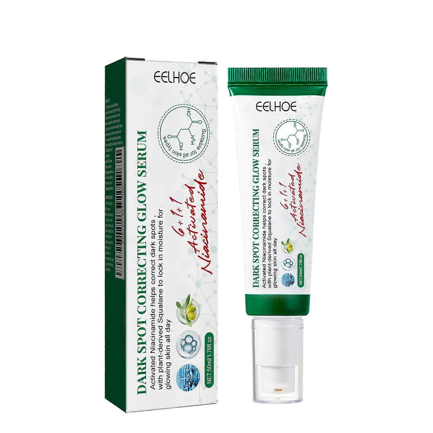 1-6x EELHOE Brightening Serum 50ml for Face Dark Spot Corrector Skin Illuminating Hydrating Moisturi