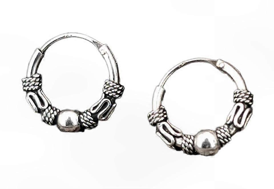 Pendientes criollos de plata - Bali Style 43