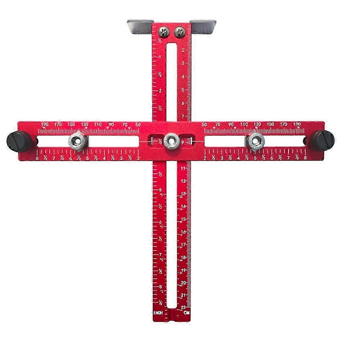 Drawer Handle Hole Opener Woodworking Drilling Installation Positioning Assistant Drawer Installation Positioning Ruler