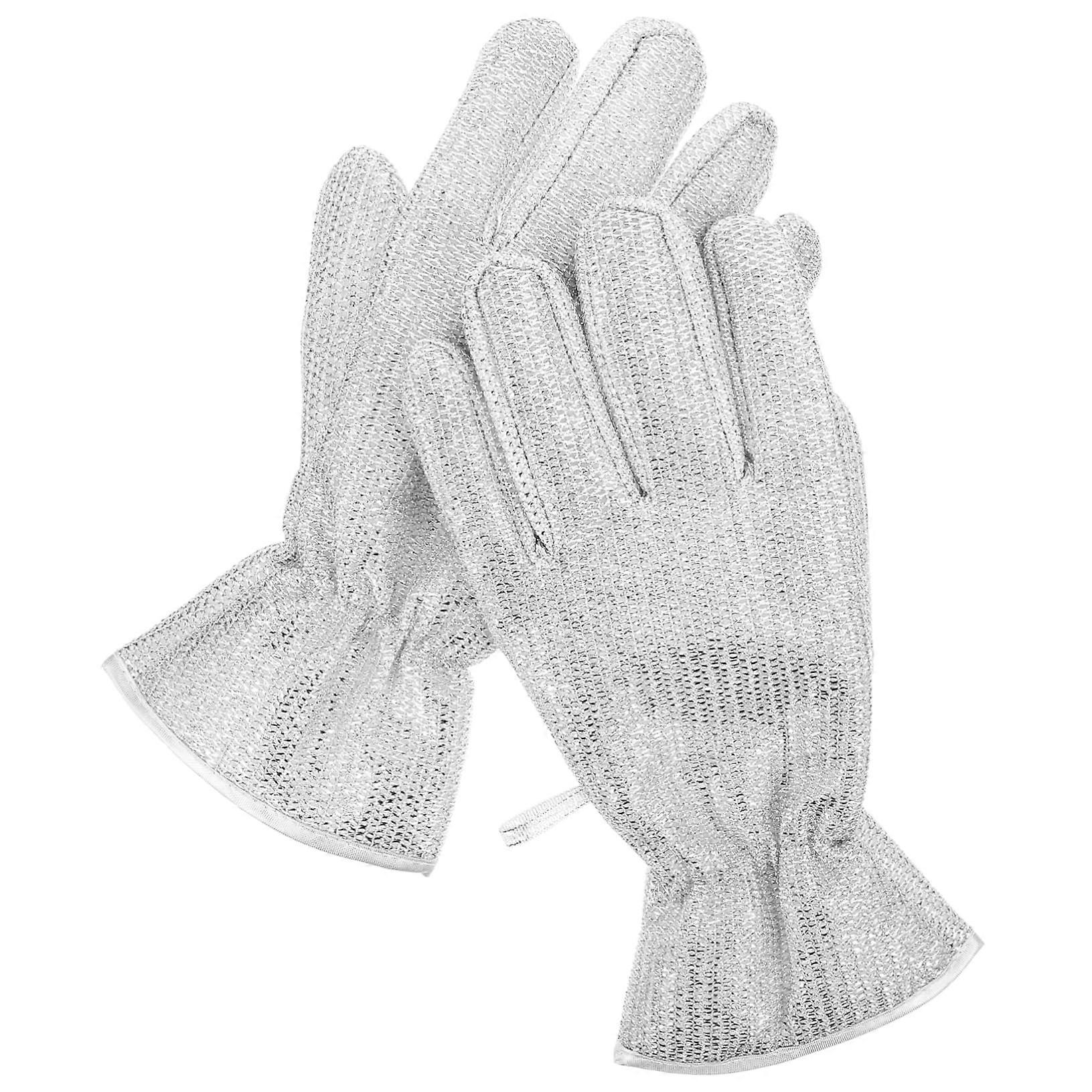 Dishwashing Gloves Heat-Resistant Oil-Resistant Kitchen Cleaning 1 Pair Durable Easy To Clean Comfortable Protection