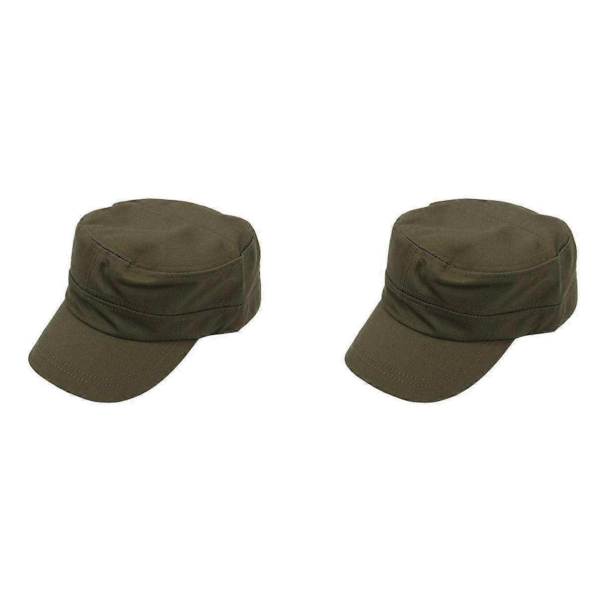 Stylish Plain Cap Patrol Cap Hat Adjustable