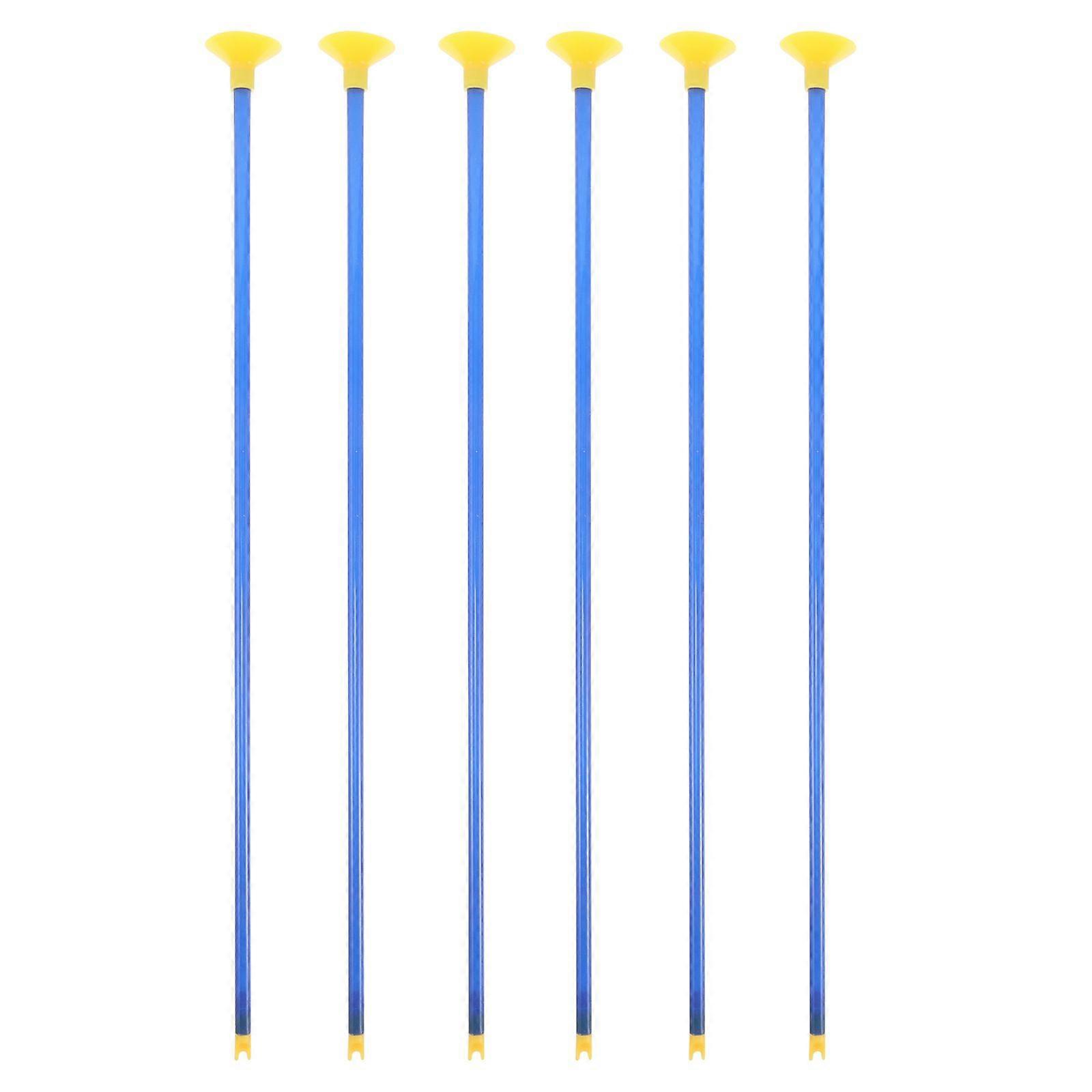 6 PCS Ventosa Flechas Divertido Brinquedo de Tiro com Arco para Crianças Jogos Internos e Externos Setas Flechas de Plástico Substituição Ventosa Flechas para Crianças Arco