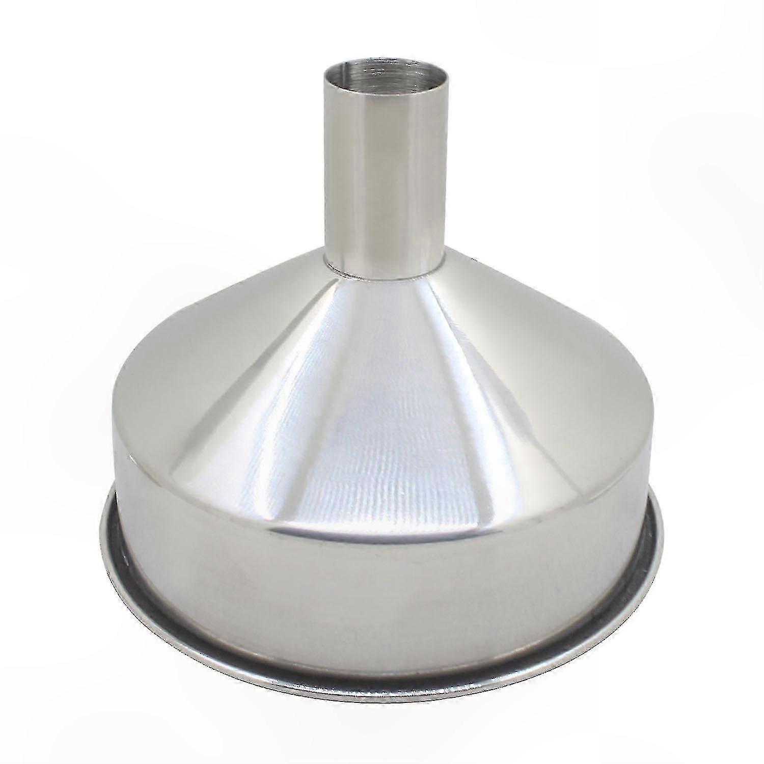 Extra-Large Stainless Steel Funnel with Filter for Household and Industrial Use, Perfect for Wine and Oil Transfer, 1pc
