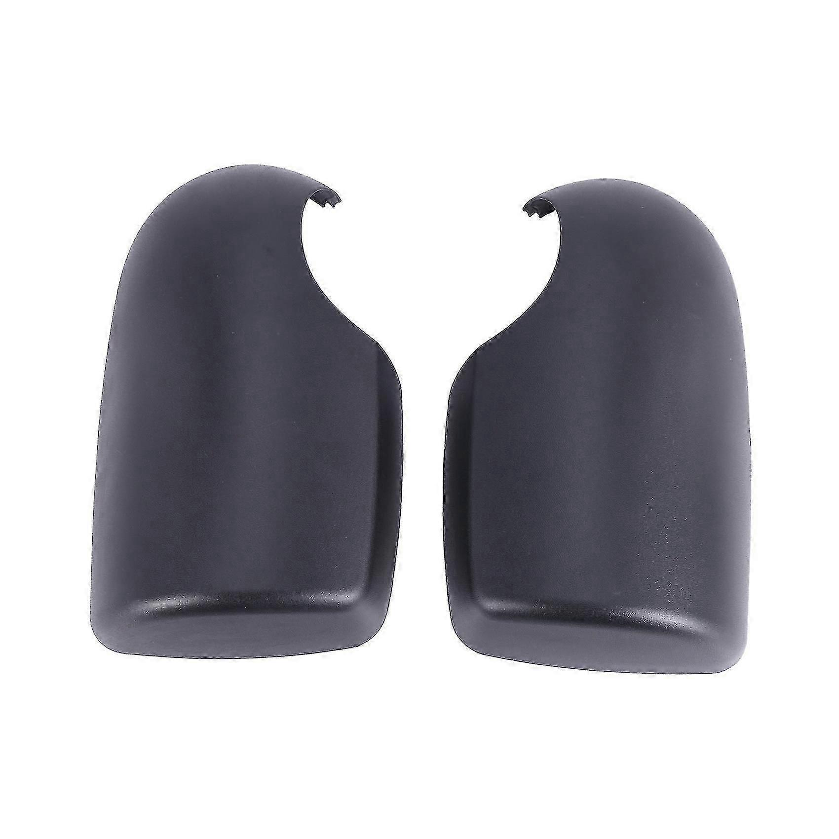 Passenger side mirror covers for Ford Transit MK6 MK7 2000-2014 ABS black set