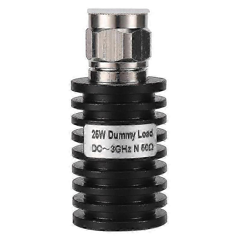 RF termination plug for 25W N male connector 50 ohm dummy load