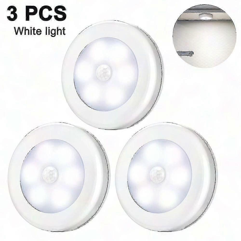 Motion Sensor Night Light, 3-Pack LED Motion Activated Night Lights for Home