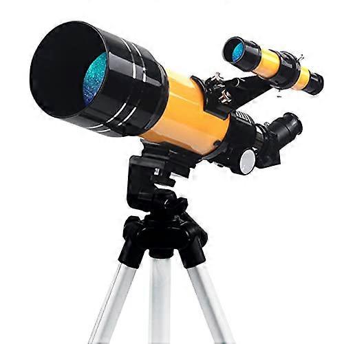 Telescope For Kids And Beginners 70mm Aperture Portable Refracting Astronomy Telescope With Adjustable Tripod