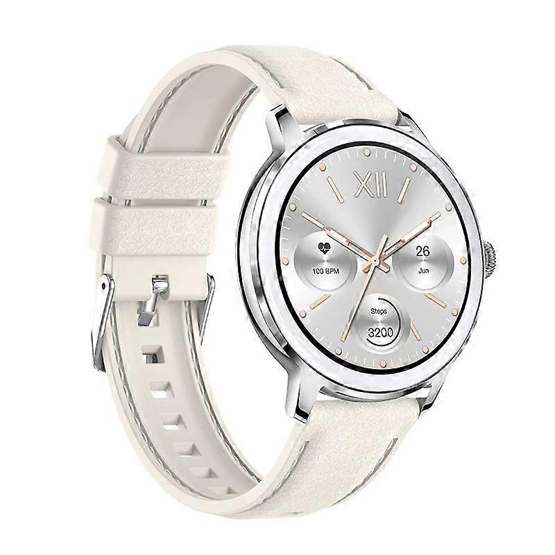 Smartwatch AMOLED 1.32 Large Screen, Multiple Exercise Modes, IP67 Waterproof(White)