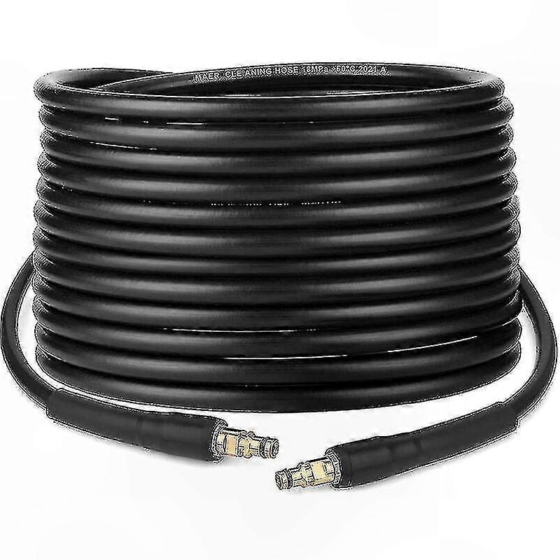 10m Quick Connect Pressure Washer Hose with Brass Tips for K2-K7 Models