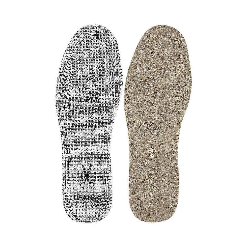 1/5 Pairs Checkered Aluminum Foil Cartoon Wool Felt Insoles Multi Code Segment