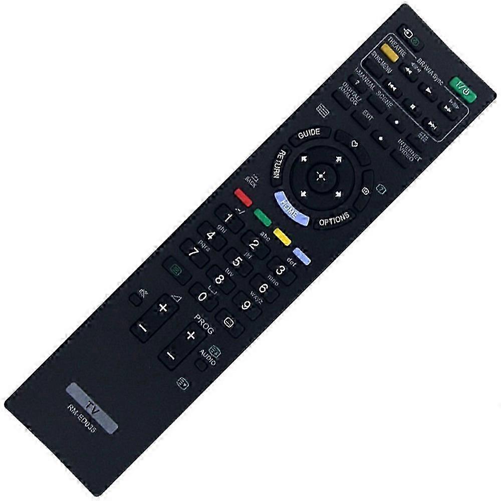 RM-ED035 Compatible For Sony TV Remote Control Battery Powered Infrared Replacement Handheld Controller