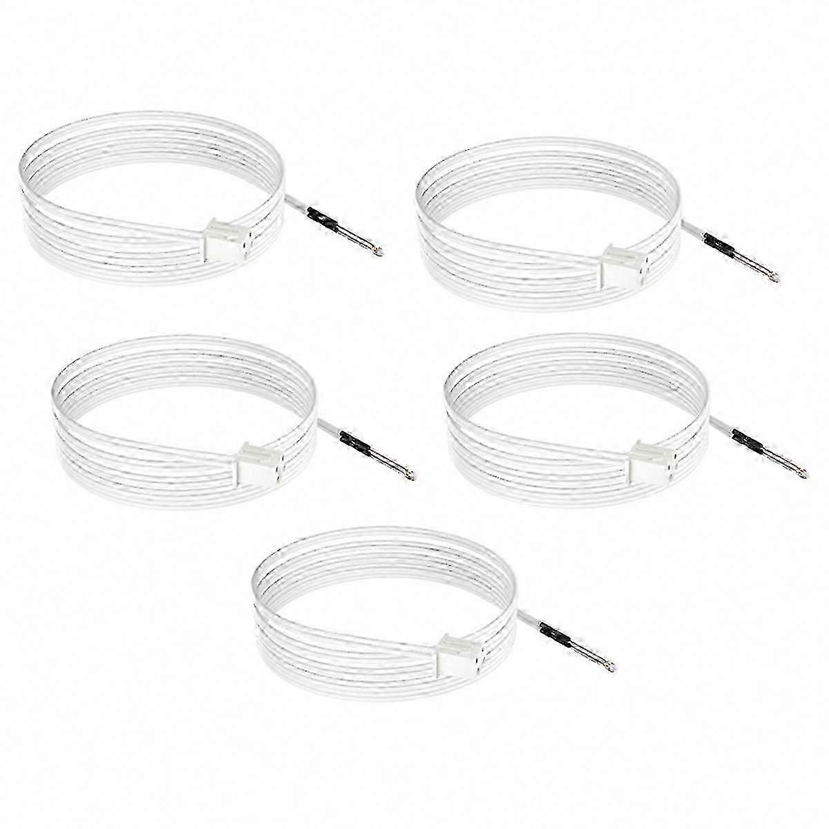 5Pcs NTC 100K Glass Bead Thermistor for 3D Printer, 3950 Ohm Temp Sensor with XH2.54-2P Connector