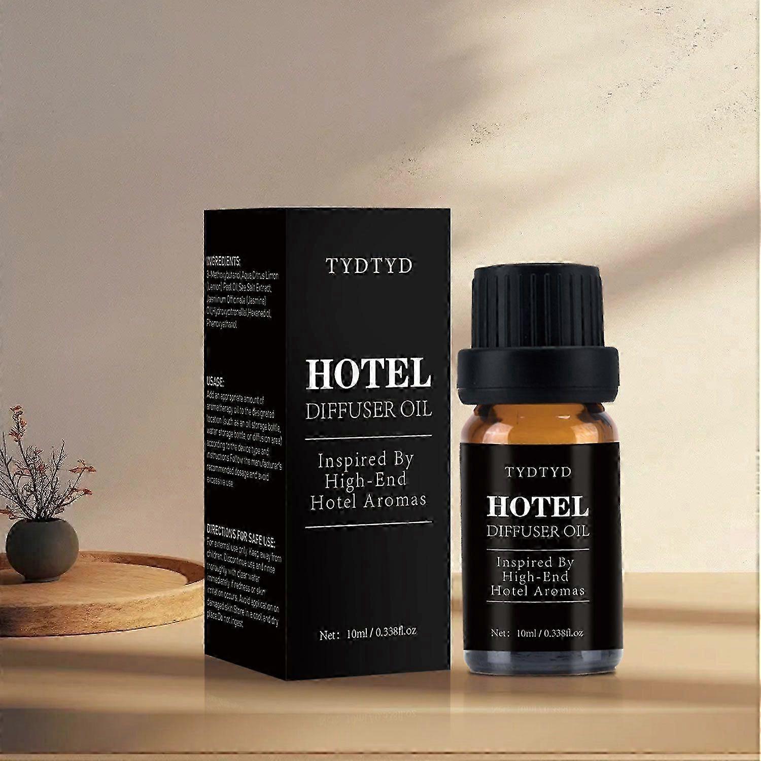 Hotel Diffuser Oil Inspired by High-End Hotel Aromas - Premium Fragrance Oil for Ultrasonic and Waterless Diffusers and Crafting 10ml