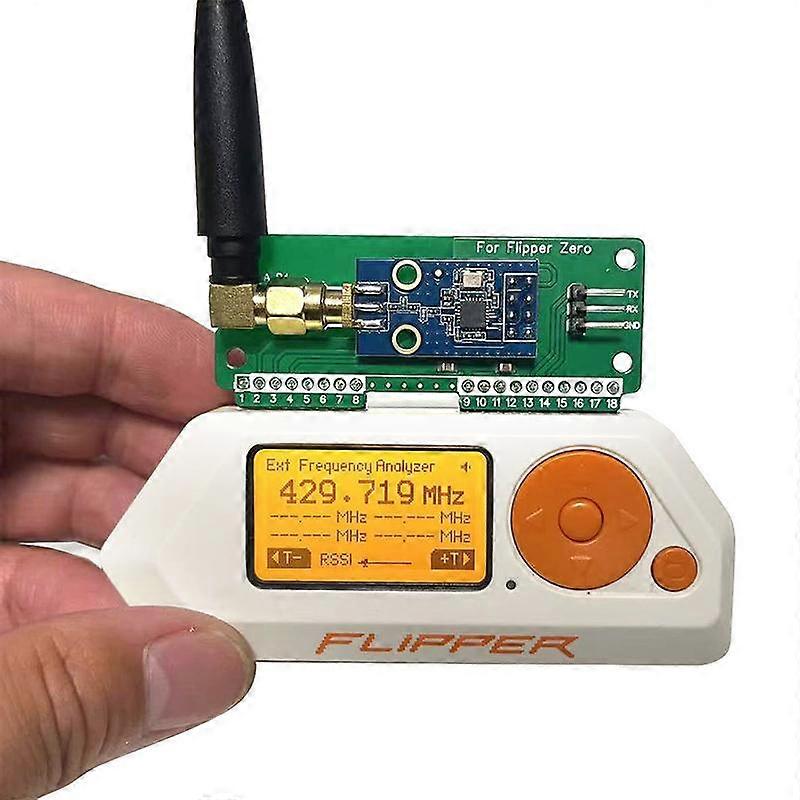 Til Flipper Zero Cc1101 Modifikationsmodul Subghz Modul 433Mhz Med Sma-antenne Trådløst Transceiver-modul