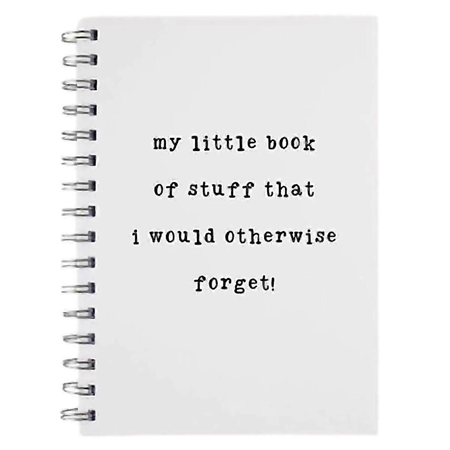 2025 Funny Forgetful Notebookfunny Notebook Gift Funny Journal Plannernotebook Swearing Gift Santa Gif