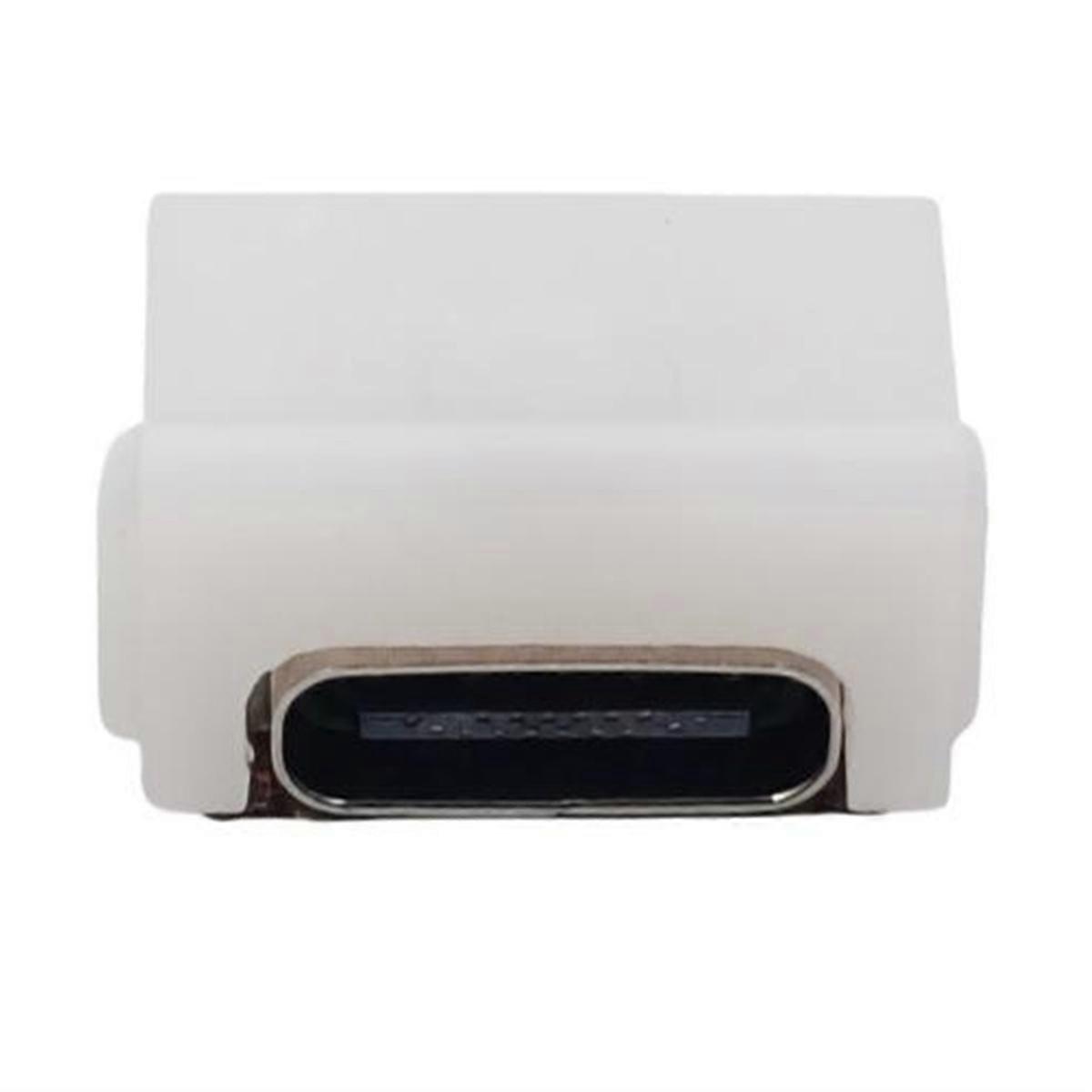 1PC USB-C USB Upgrade Type-C Charging Port Kit for Gameboy Advance SP Type-C Charging Port Socket Connector White