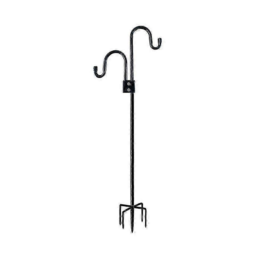 Black Shepherd Hook, Rust-Free Design 2025