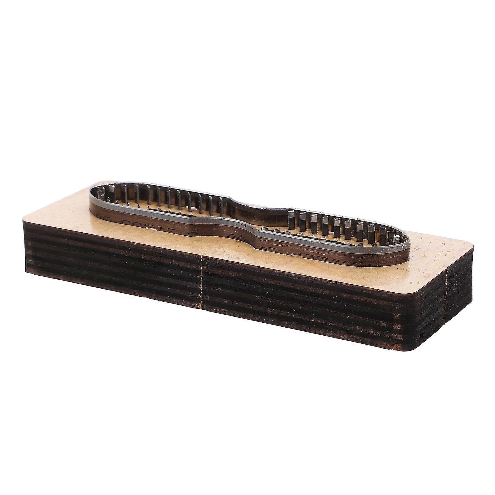 Cutting Die Suspenders Connecting Strap Tool for DIY 2Pcs Wood Material