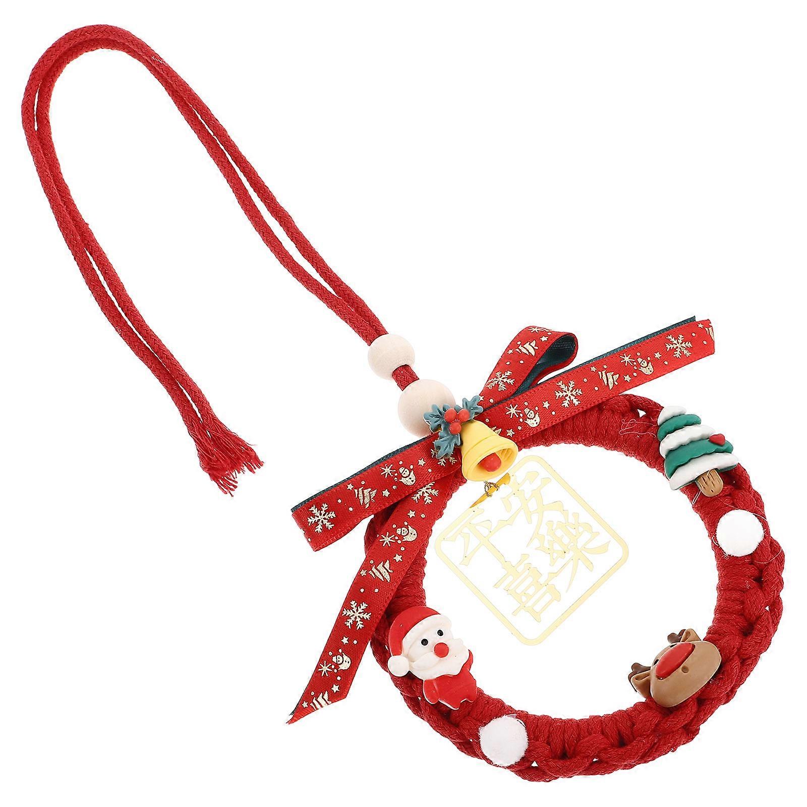 Boho Car Decor Handcrafted Hanging Ornament for Women with 4Pcs Set