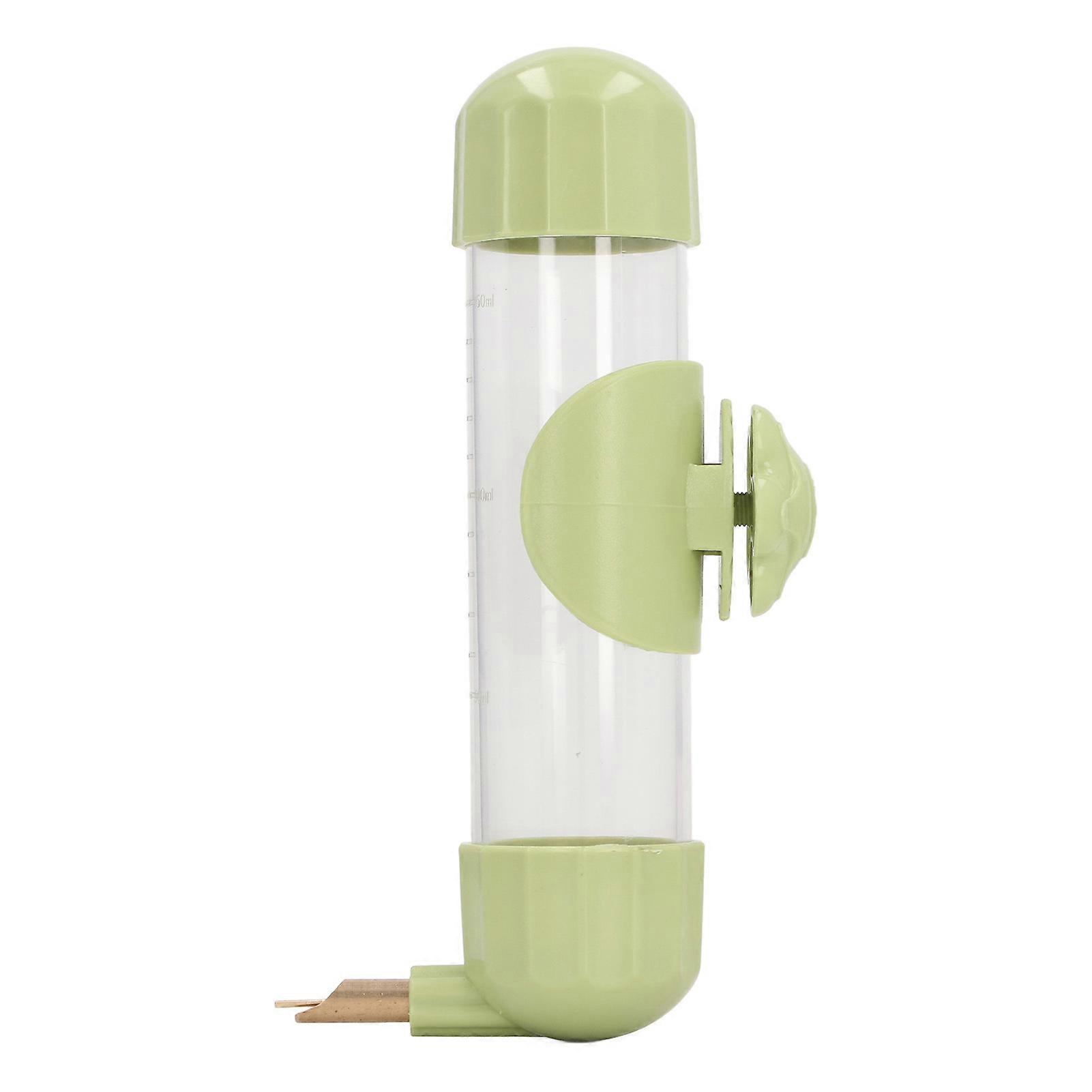 Leakage Proof Automatic Bird Water Feeder Dispenser Green