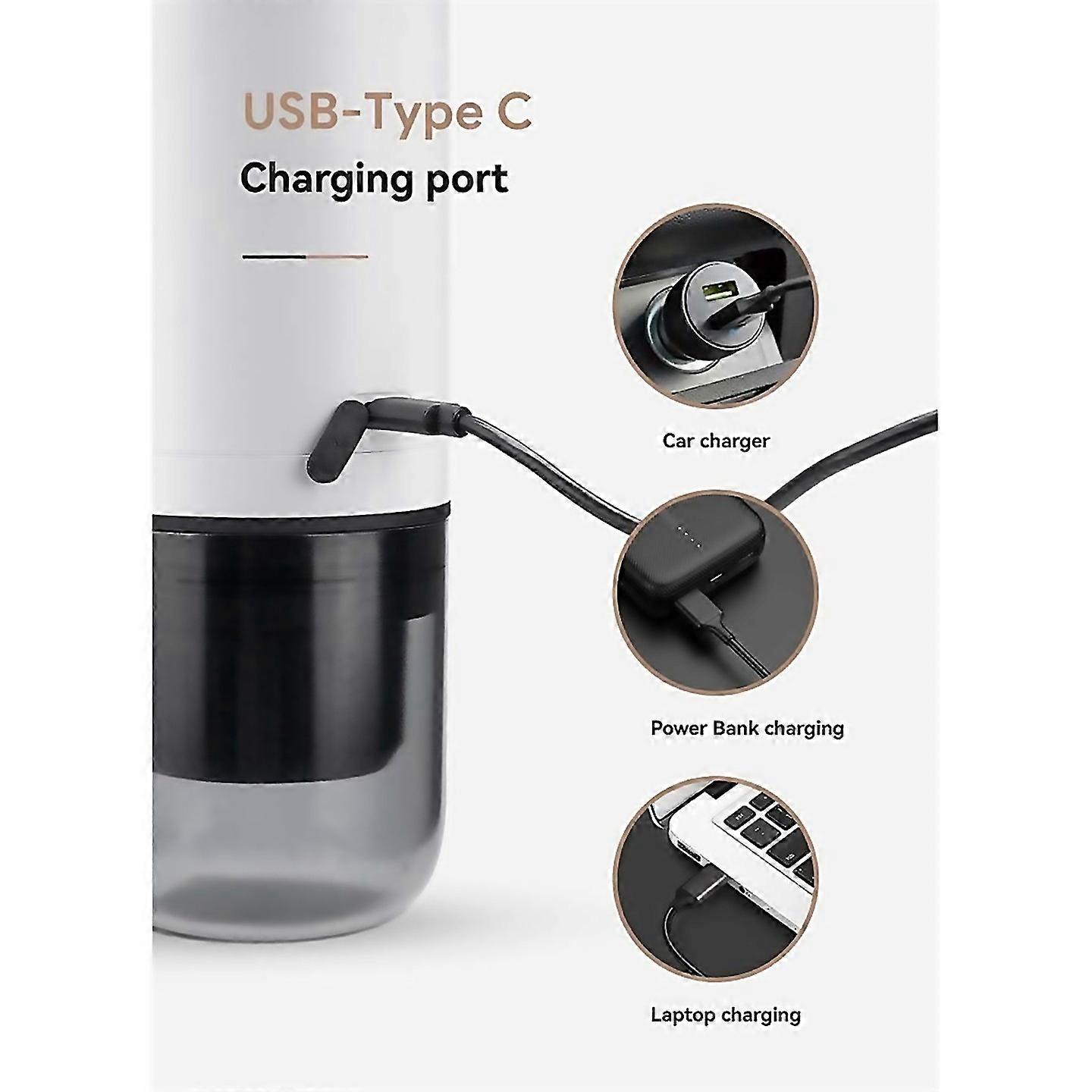 For Portable Espresso Maker Wireless Coffee Maker 2 In 1 Small Travel Espresso Machine For Camping