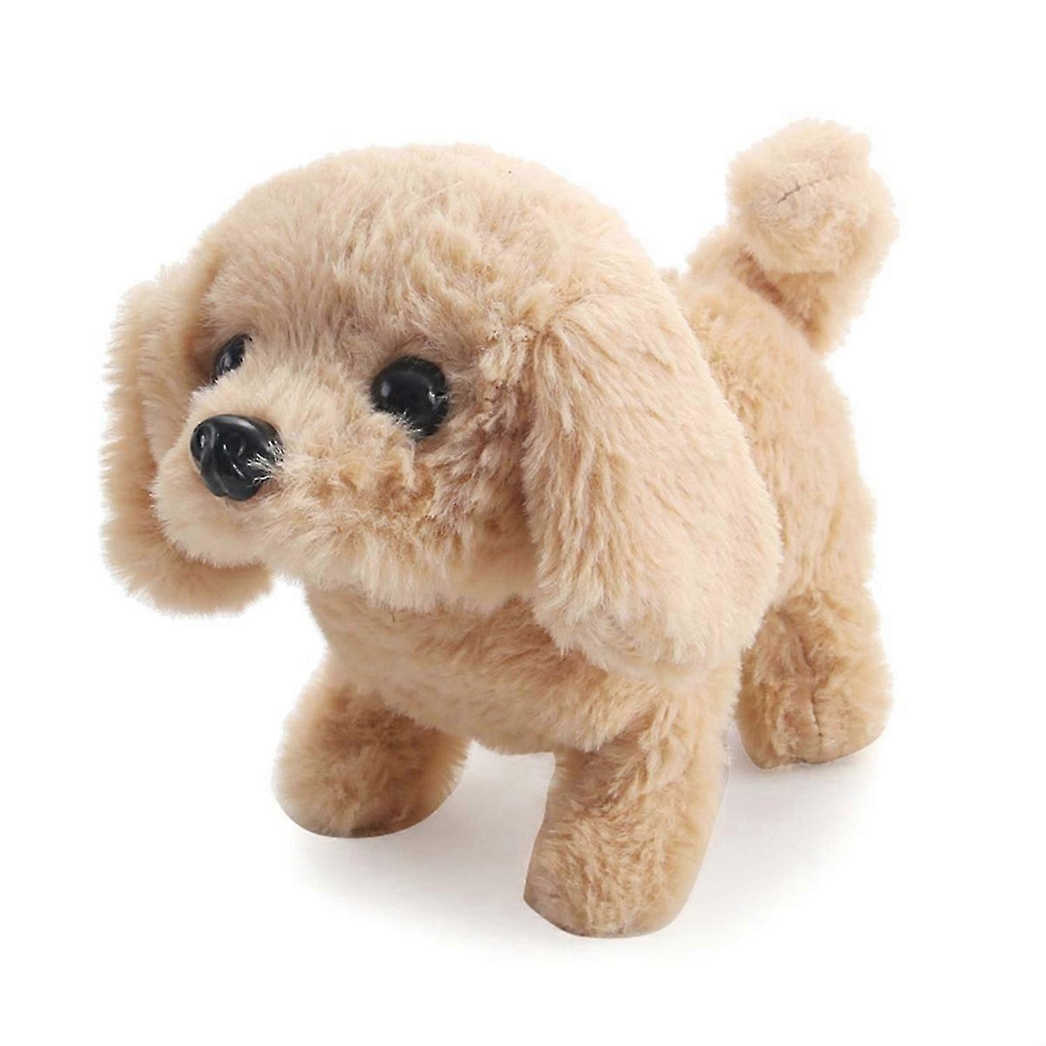 My Realistic Robot Puppy, Interactive Plush Pet Kids Toys C