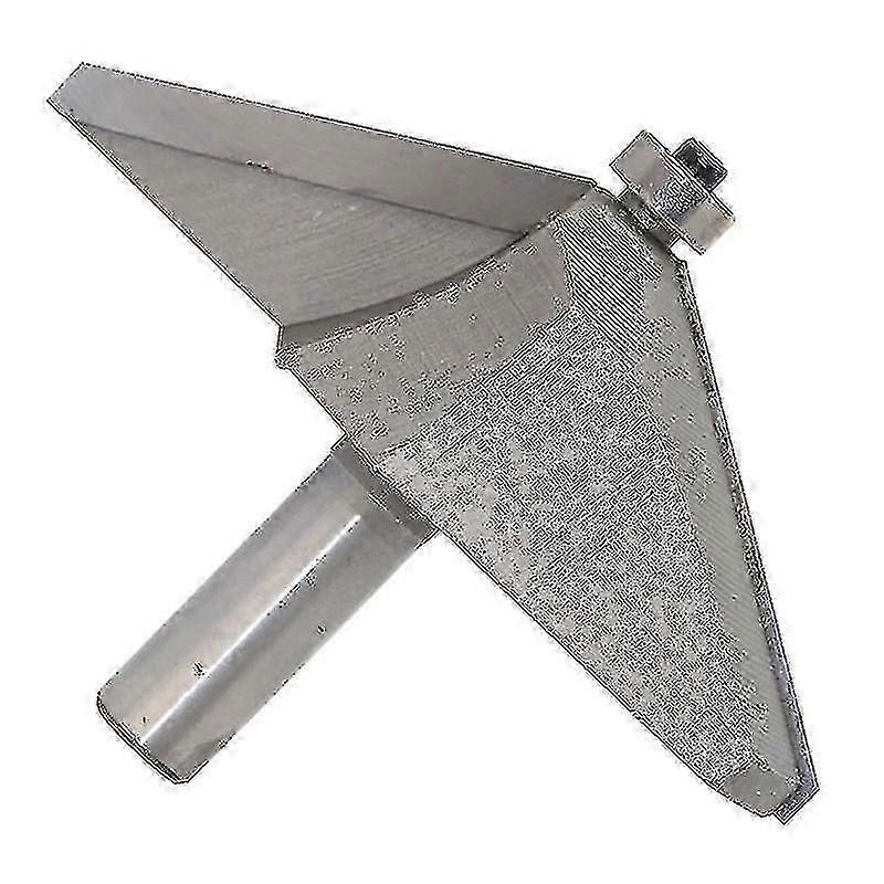 Precision Woodworking Cutter with 60° Angle, Bearing, and Nose Line Design for Wood Carving and Milling Tasks