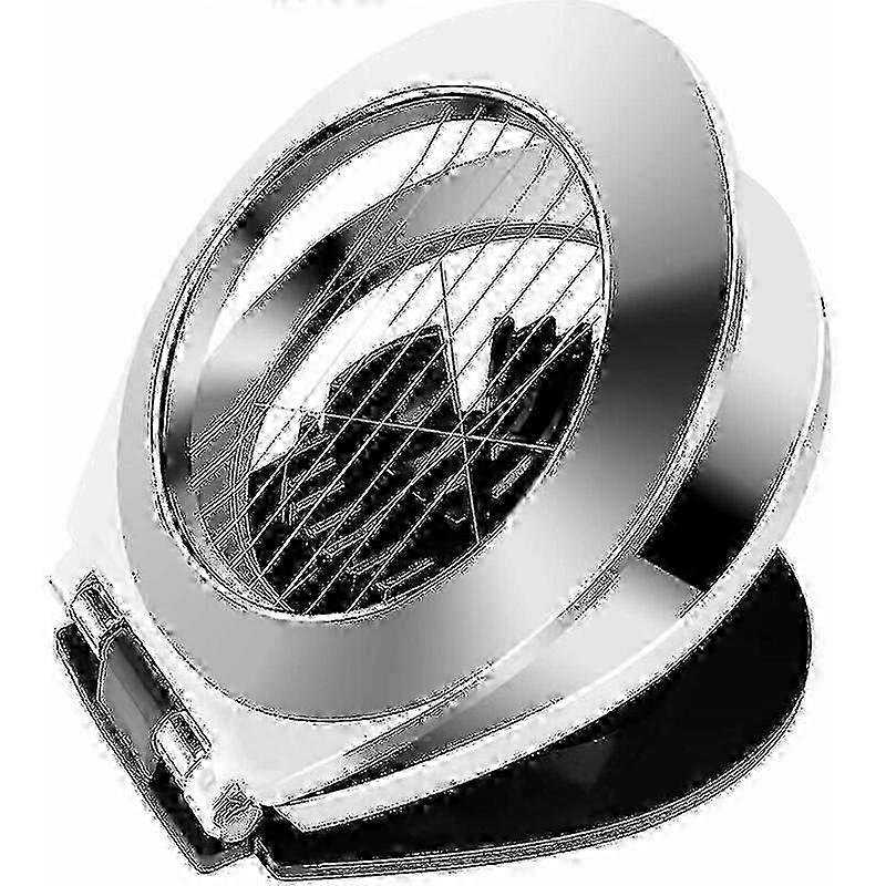 Stainless Steel 2-in-1 Egg Cutter for Hard Boiled Eggs, Kiwi & Strawberries
