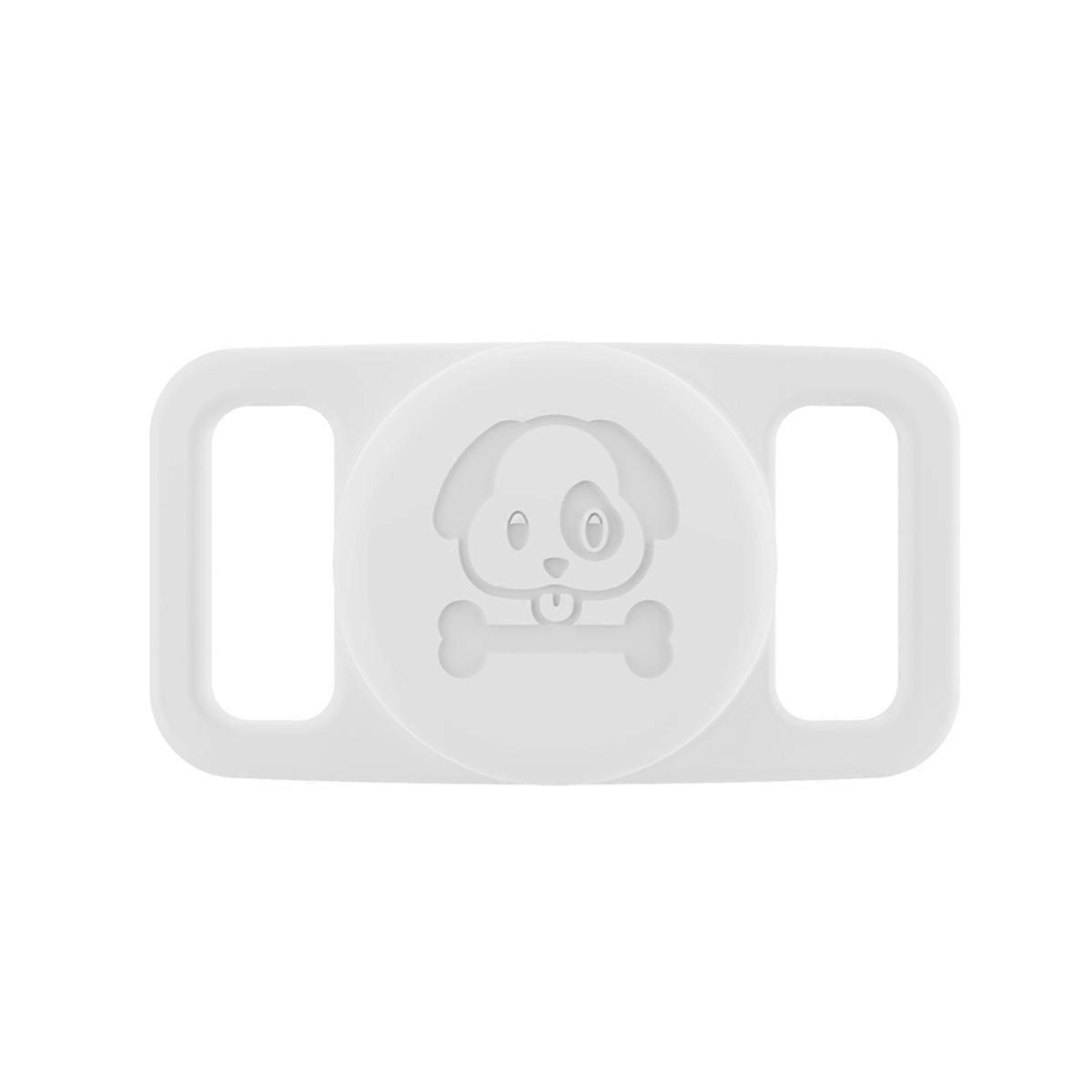 Locator Case for Pet Silicone Locator Loss,White