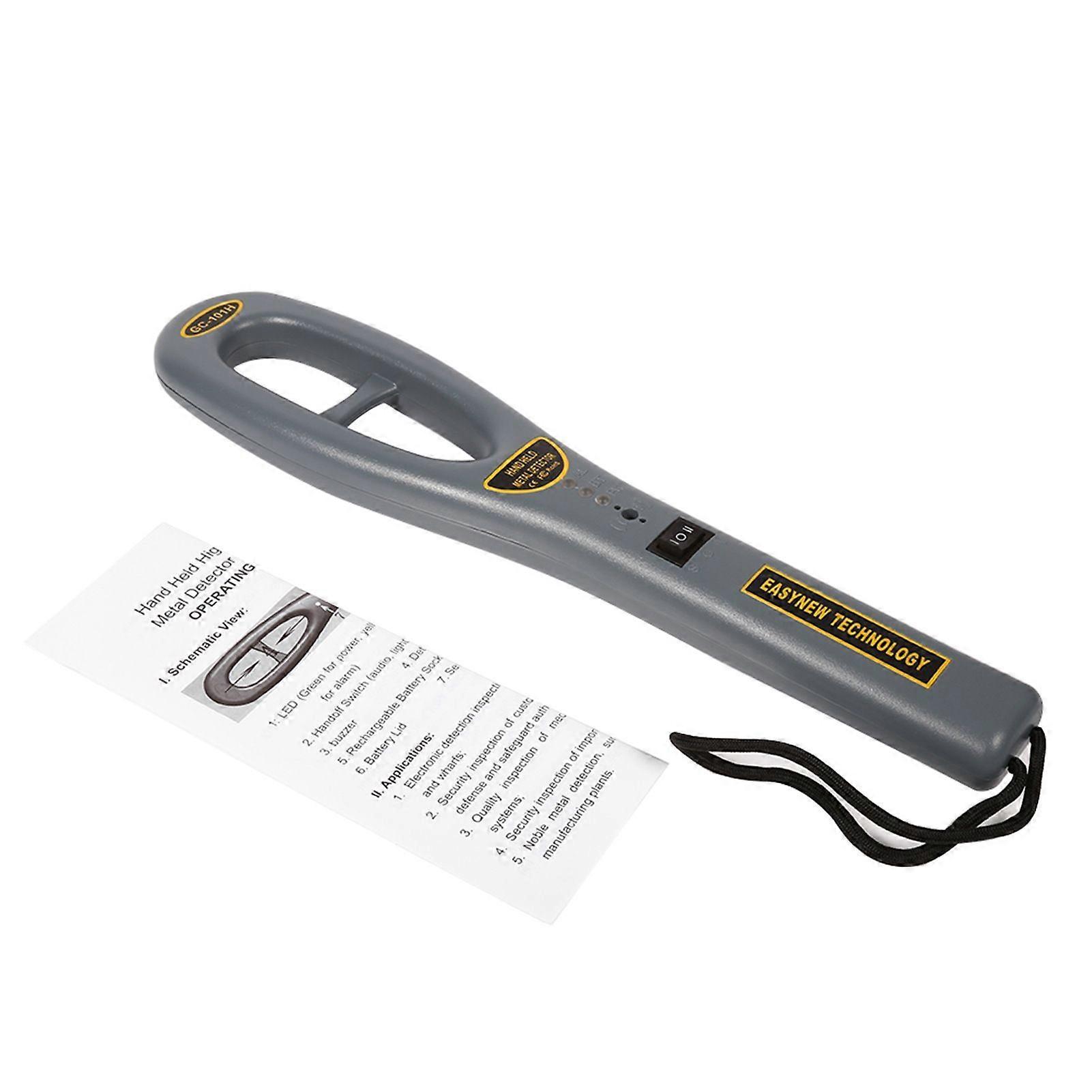 1x Portable High Sensitivity Handheld Security Hunter Finder Metal Scanner Detector Lightweight