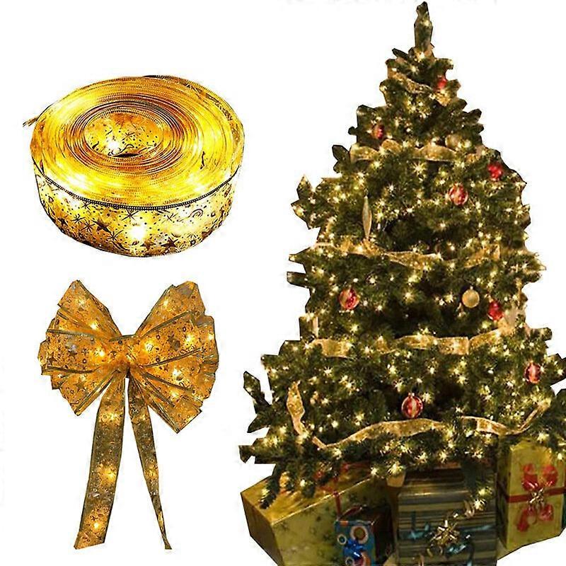 LED light string Christmas tree decoration ribbon light string