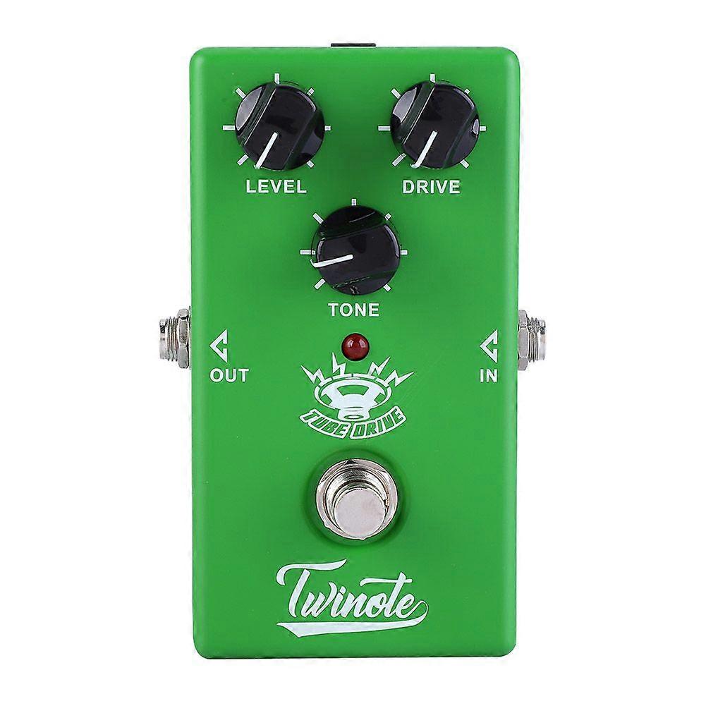 Twinote Tube Drive Electric Guitar Overdrive Pedal Monoblock Effect
