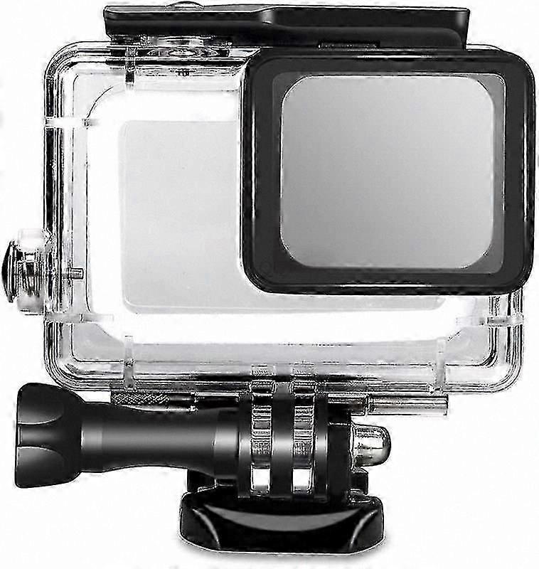 Waterproof Housing Case for Action Camera, Protective Underwater Diving Shell 45m with Bracket Compatible with GoPro Hero 7 Black, Hero 6, Hero 5 & Si