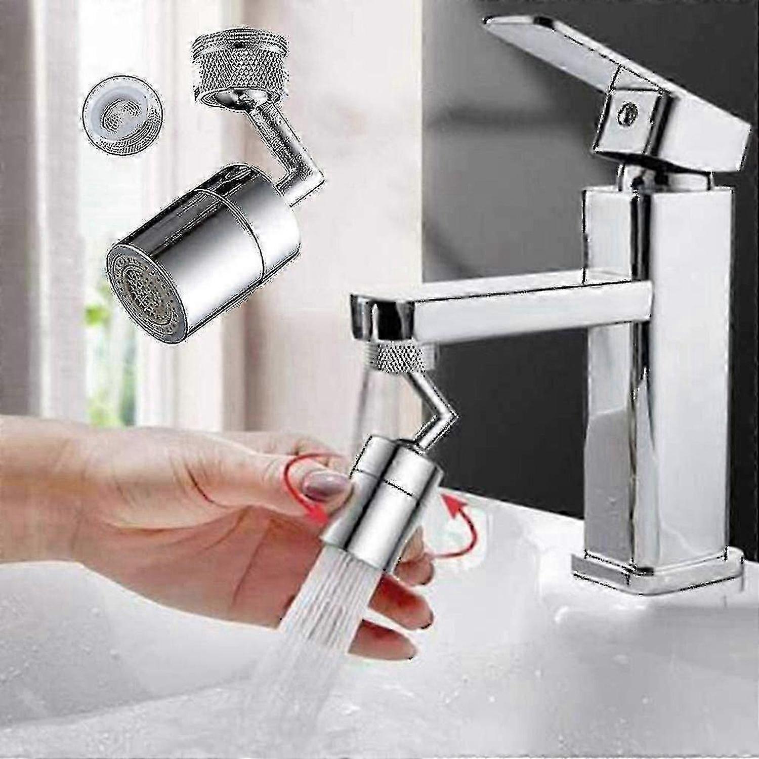 720 De Splash Filter Faucet, Rotatable Faucet Aerator, -saving Sieve Aerator, Double-funct Ng Nozzle, Suitable For Kit Bath 24