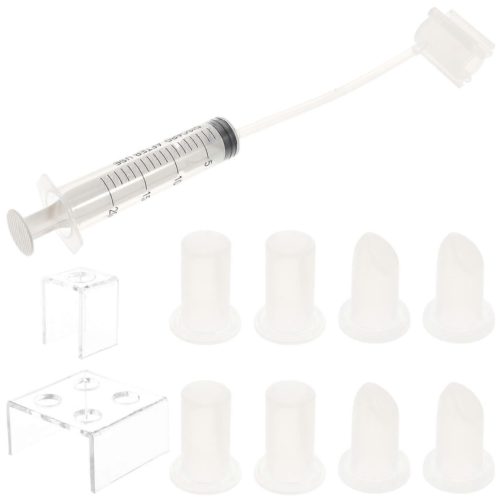 Handmade Lipstick Mold Tool for Lip Cream Making DIY 2Sets with Stand