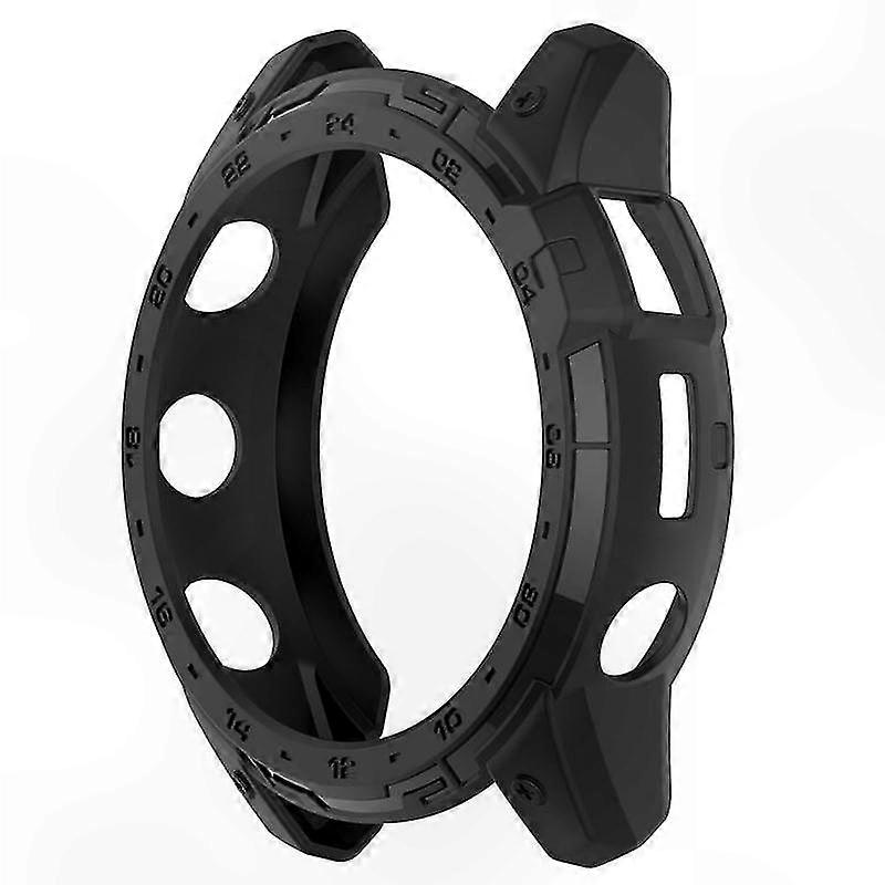 Durable TPU Shell with Clear Silicone Cover for GPS Devices and Outdoor Smartwatches