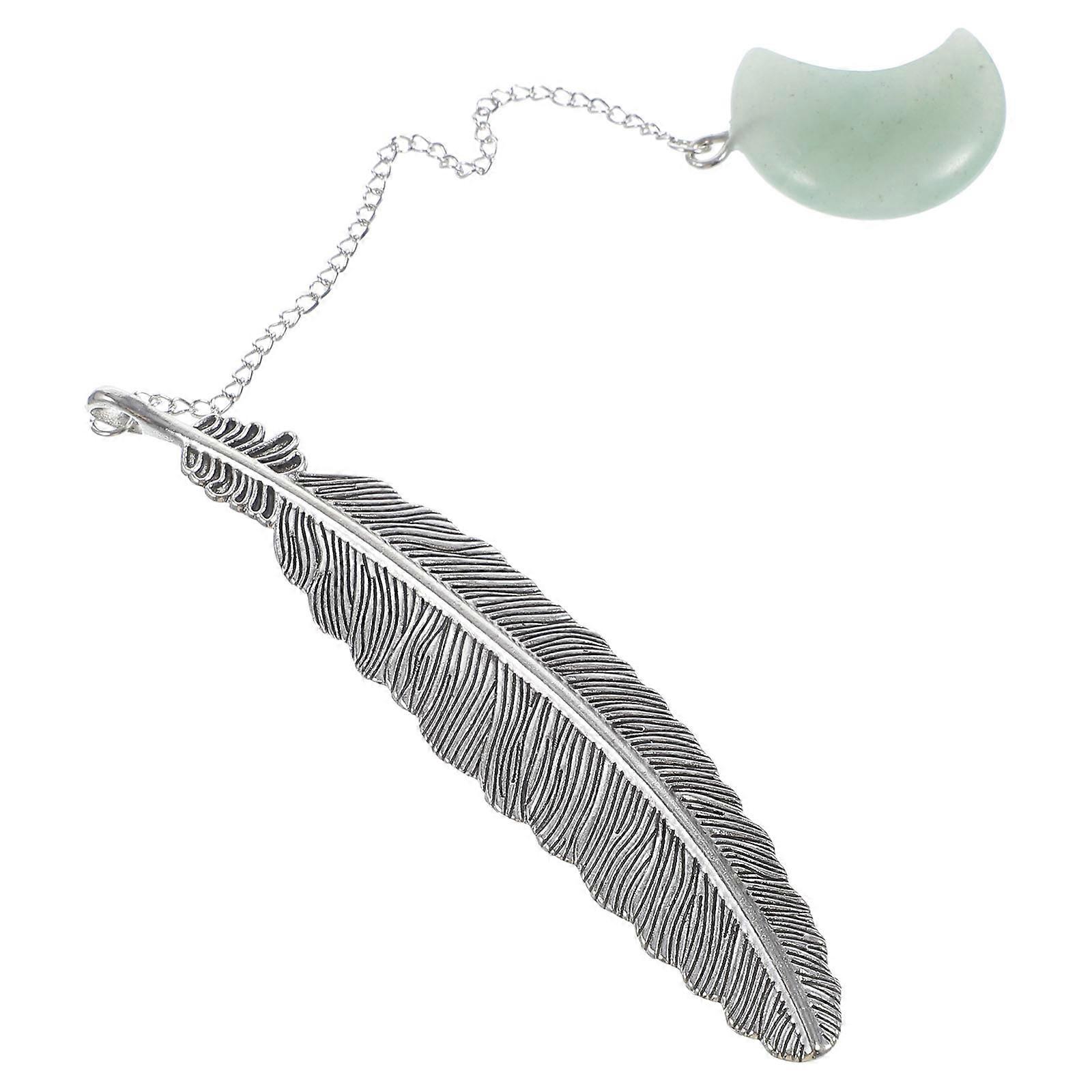 Crystal Plume Shape Bookmark with Assorted Color Color for Reading and Page Marker Use