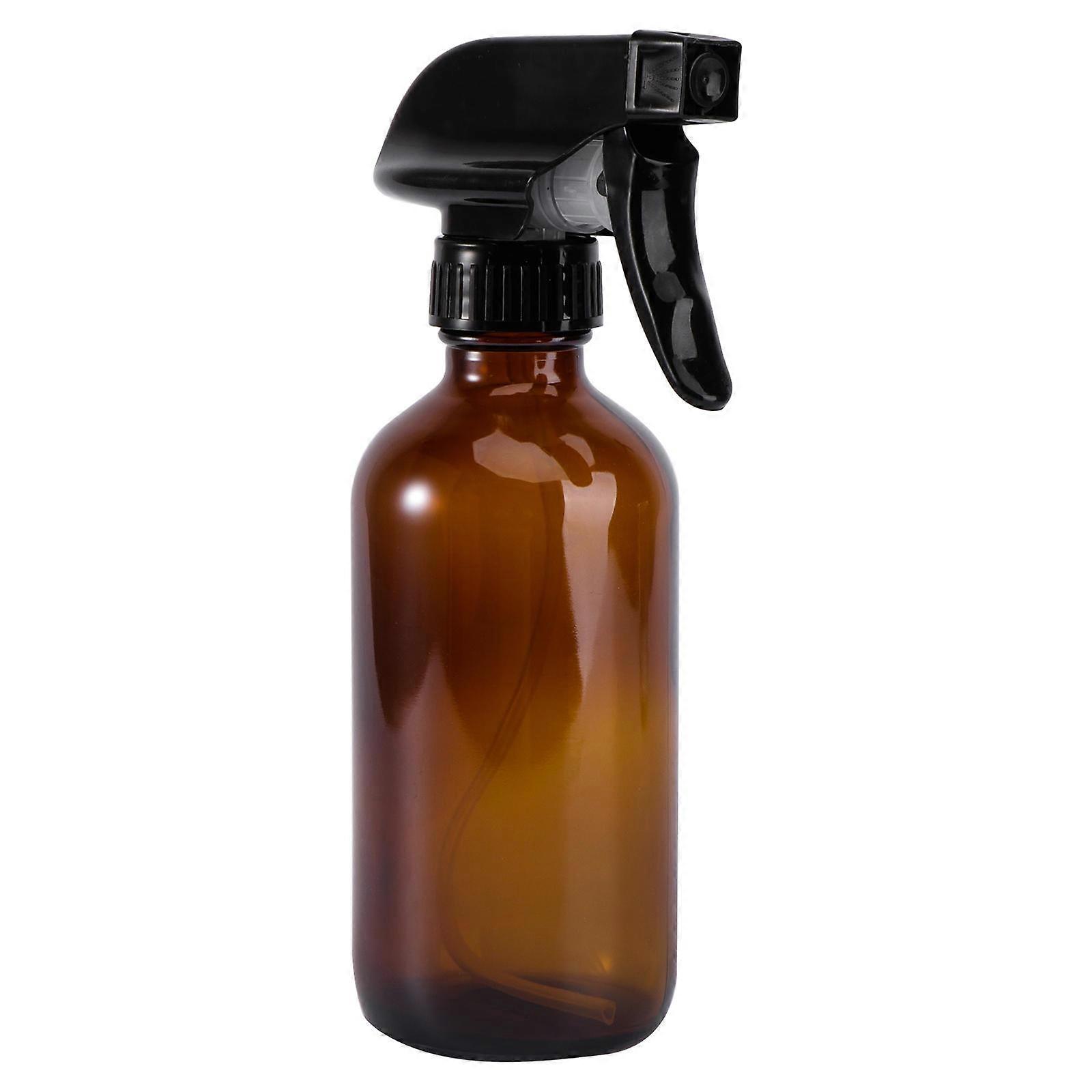 Brown Glass Spray Bottles for Body Spray Use with Trigger Sprayer 3Pcs