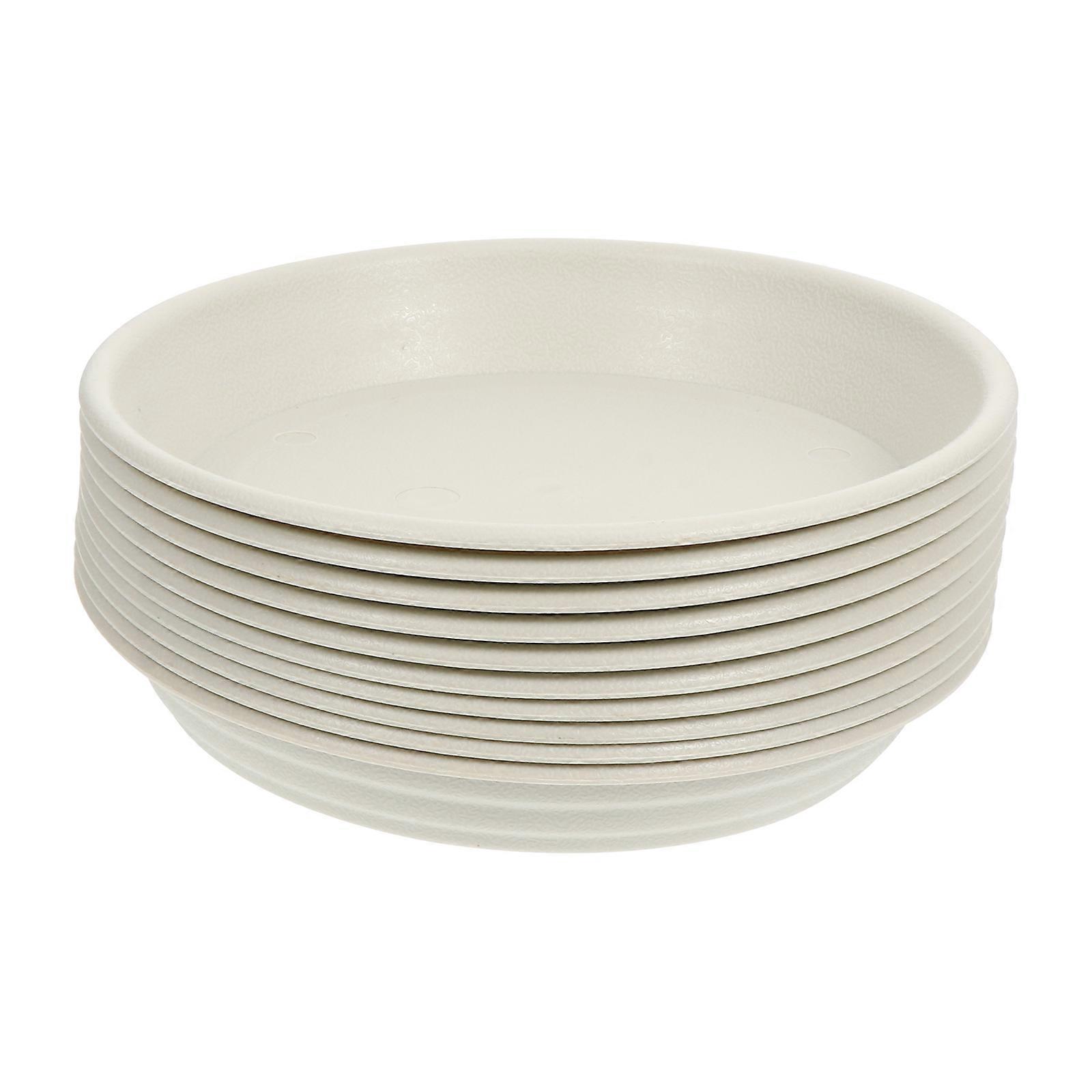 Flower Pots Base Tray Practical Flowerpot Tray to Protect Surfaces 20Pcs