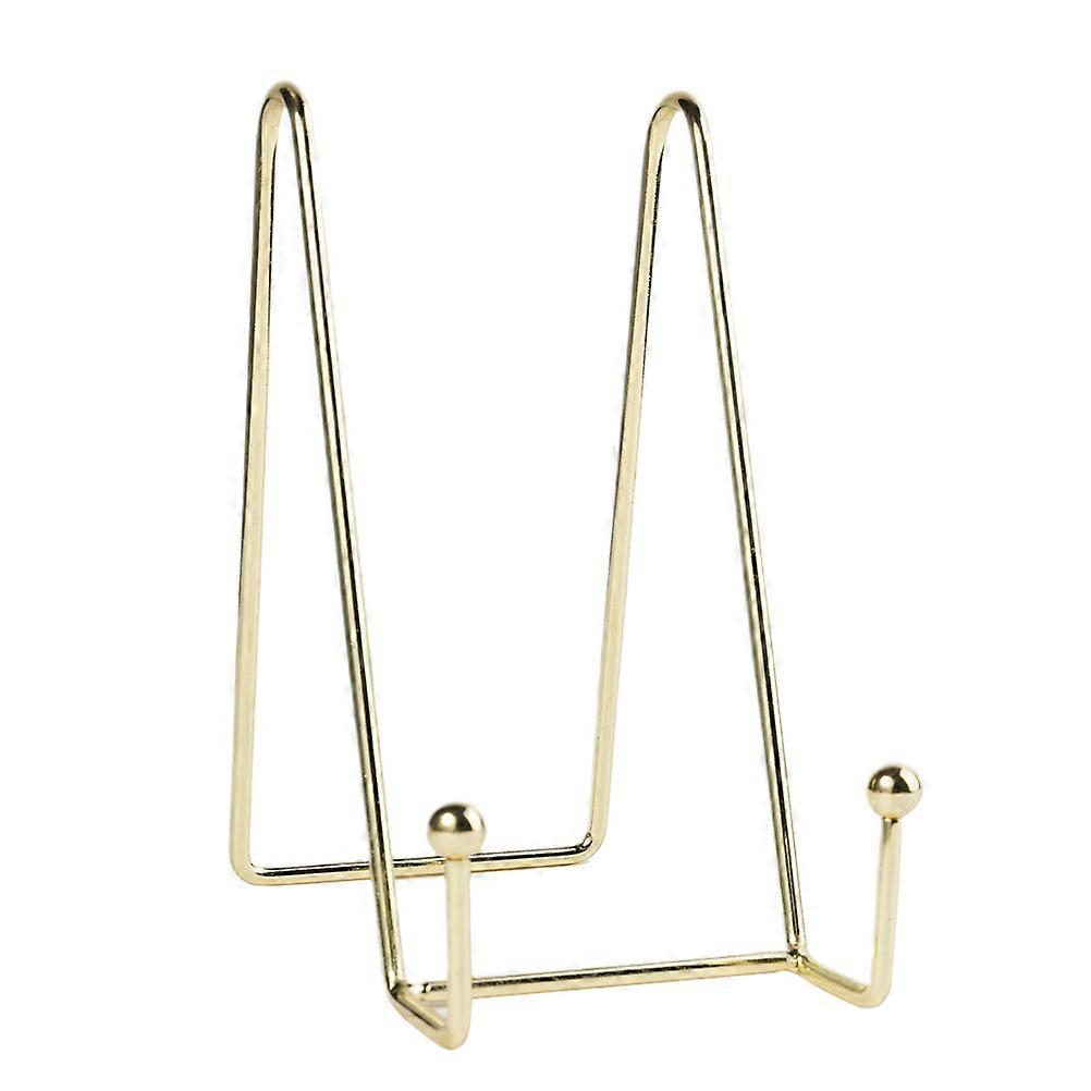 Plate Display Photo Holder Stand for Book Display 3Pcs Rose Gold