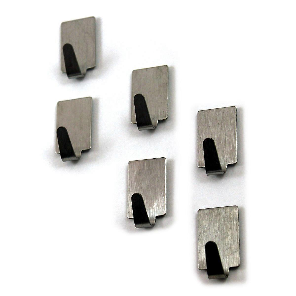 Stainless Steel Wall Hooks for Kitchen Bathroom Use 72Pcs Set