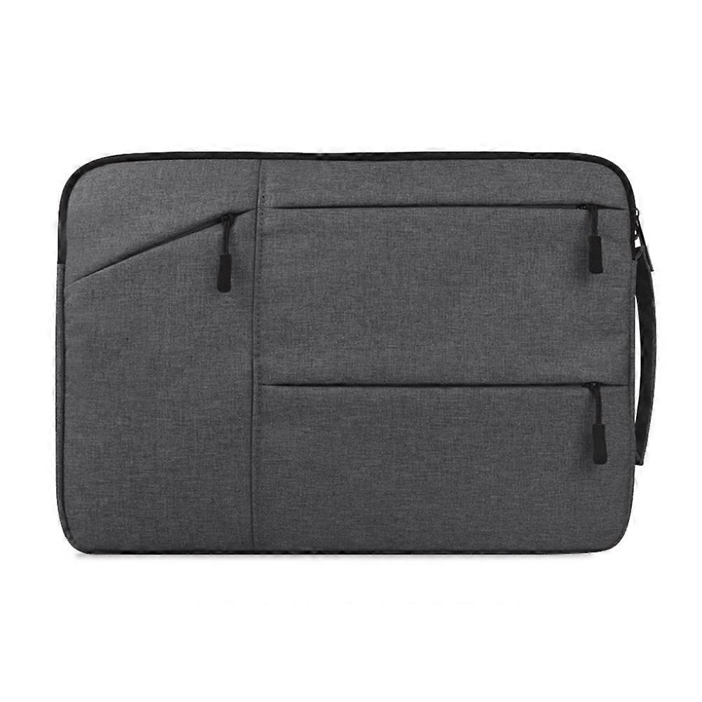 Multi-Functional Laptop Handbag Grey for Laptop Use with 2 Side Pockets 2Pcs
