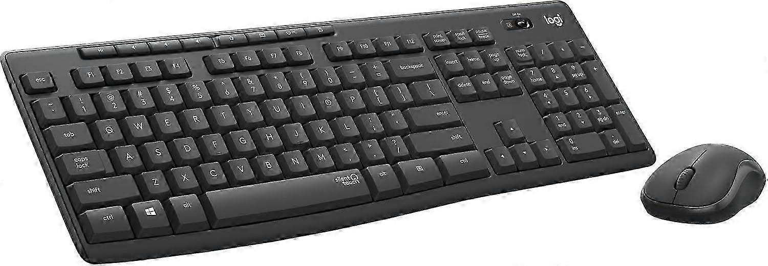 Wireless Mouse and Keyboard Combo with SilentTouch Technology and Full Numeric Keypad for Lag-Free Wireless Experience 2025
