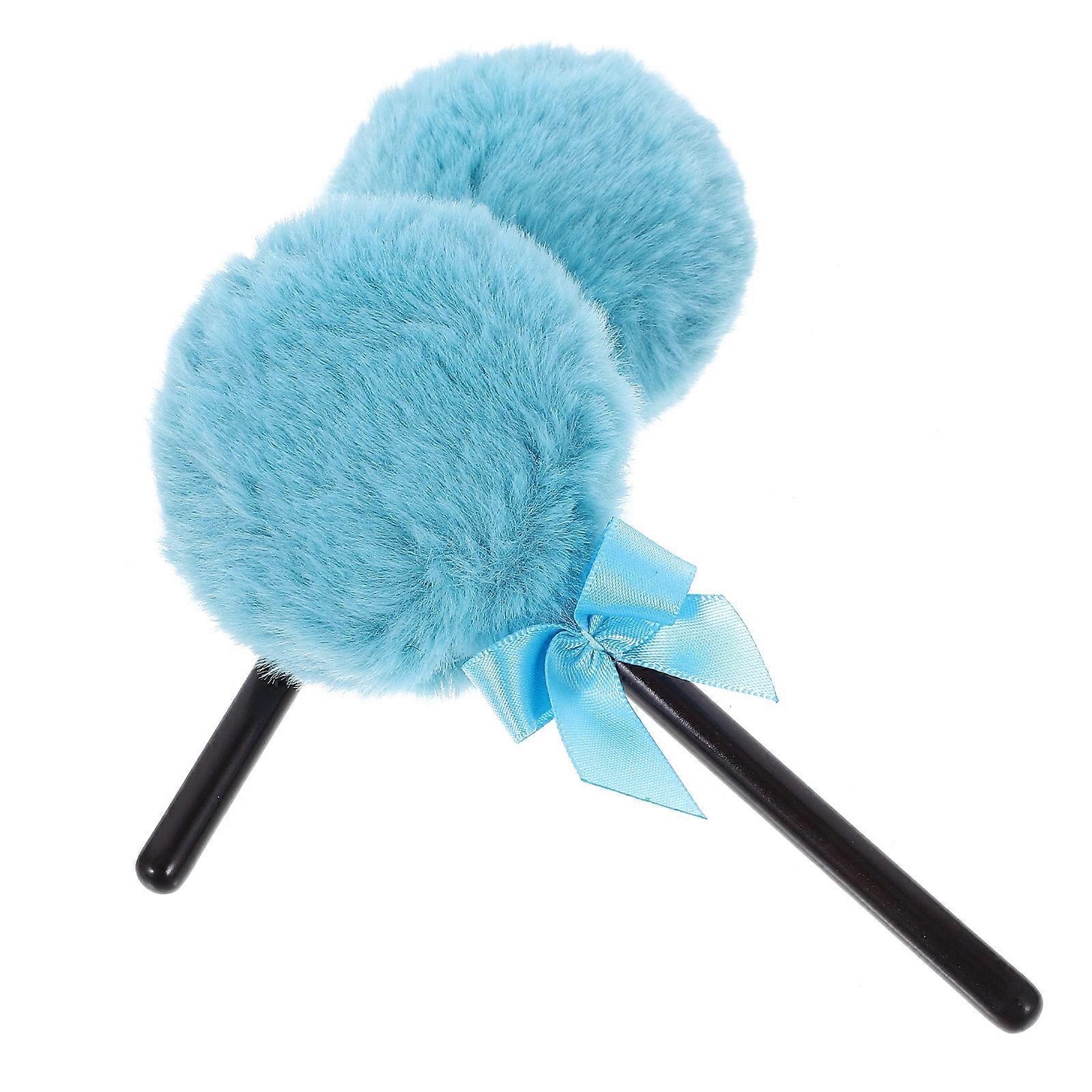 Makeup Puff Face Powder for Loose Powder 8Pcs Blue Plush