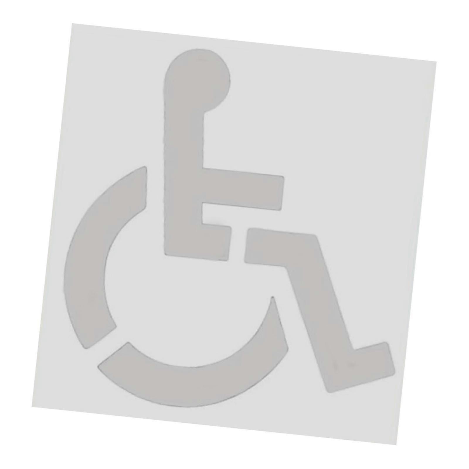 parking stencil for handicapped 1mm thickness garage template