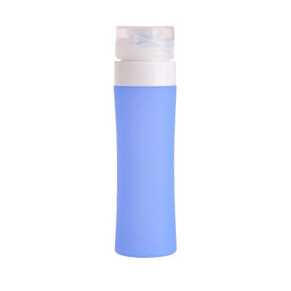 Travel Containers Silicone Bottles for Liquid Storage Portable 38ml Blue