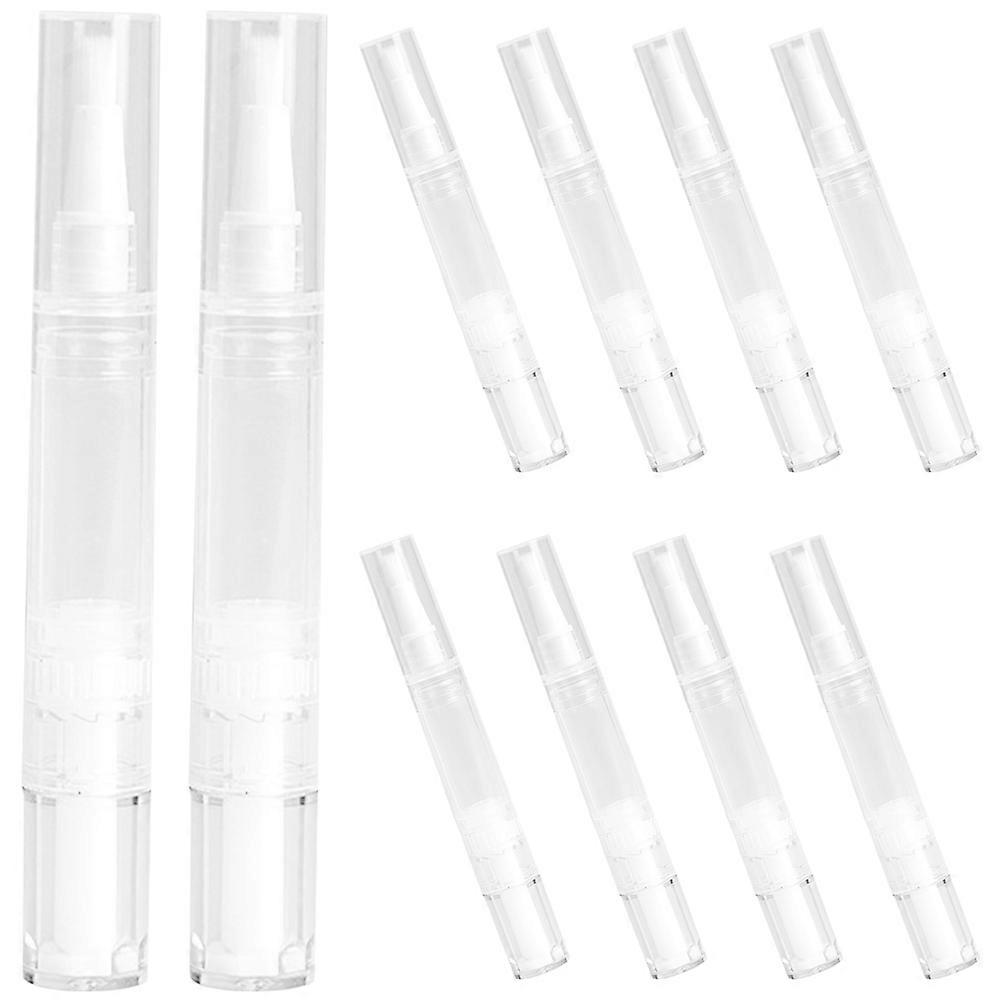 Transparent Lip Gloss Pens Cosmetic Container for Storage Use 20Pcs